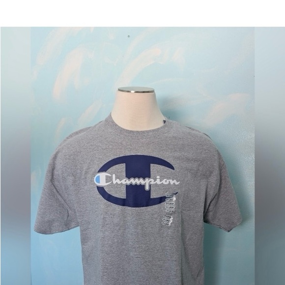 Champion Gray T-Shirt for Men - Picture 2 of 5